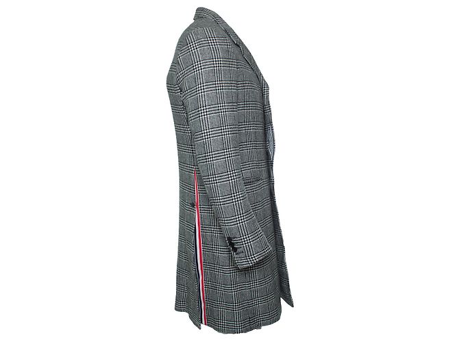 Thom Browne, Blazer mit Hahnentritt-Muster Mehrfarben - Ansicht 3