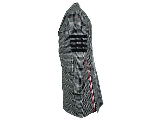 Thom Browne, Blazer mit Hahnentritt-Muster Mehrfarben - Ansicht 4