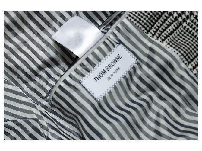 Thom Browne, Blazer mit Hahnentritt-Muster Mehrfarben - Ansicht 5