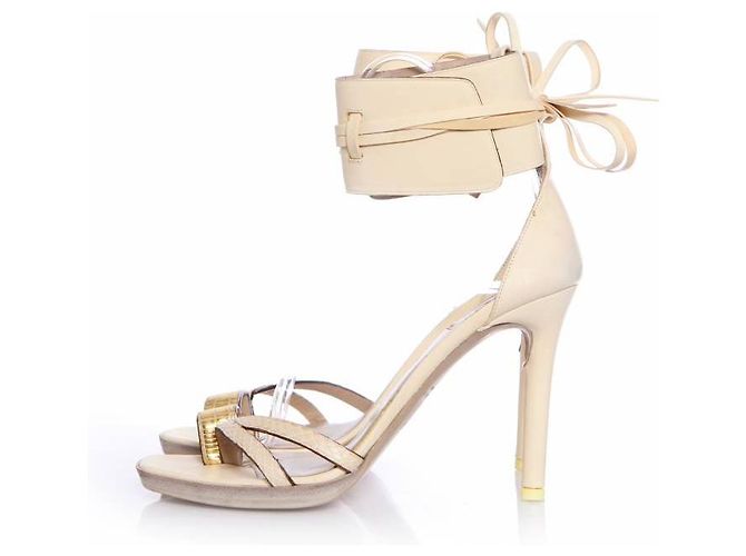 Sandali Reed Krakoff, beige, taglia 39 Marrone - vista 2