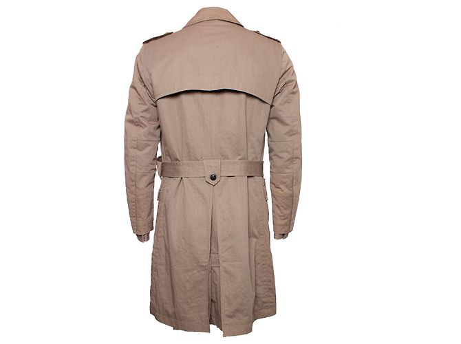 Dolce & gabbana, Trench beige Marrone - vista 4