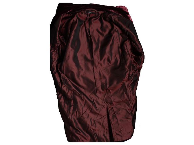 Tom Ford, blazer Velvet shelton color bordeaux - vista 8