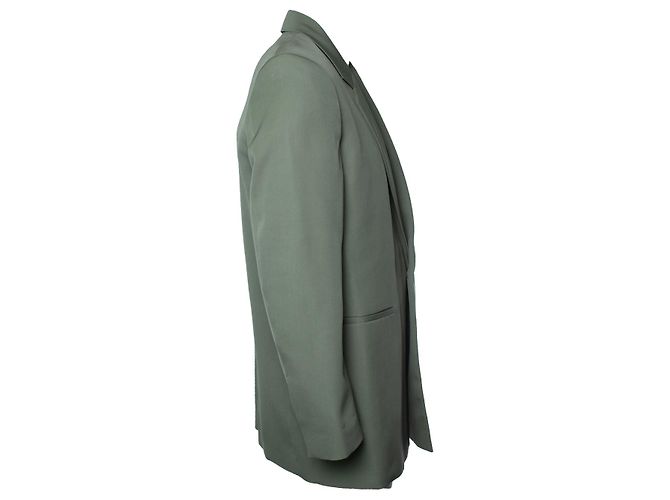 Jil Sander, giacca blazer verde - vista 4
