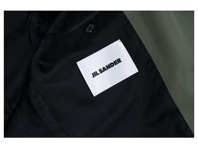 Jil Sander, giacca blazer verde - vista 6