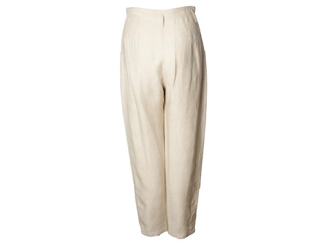 IRO, pantalone MIRA beige con tasche profonde Marrone - vista 3