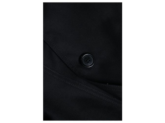 Saint Laurent, Trenchcoat aus Baumwollmischung schwarz 2019 - Ansicht 5