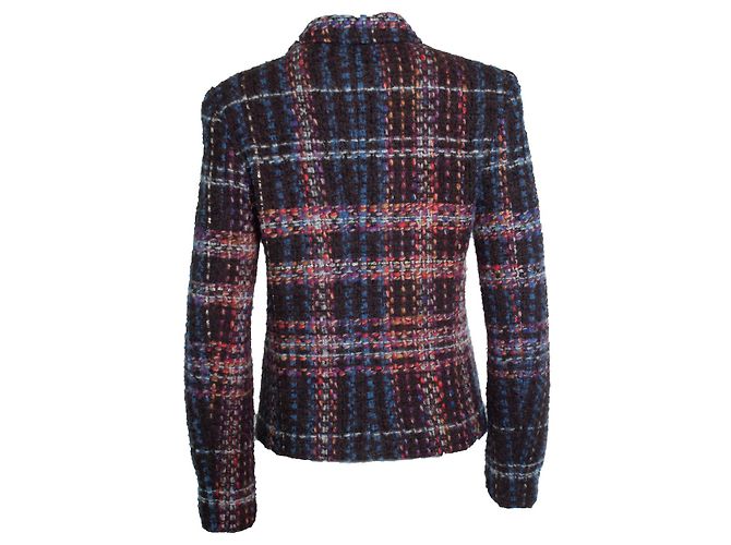 Dolce & Gabbana, blazer de tweed multicolor - vista 4