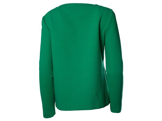 Marni, top de lana verde con cremalleras - vista 2