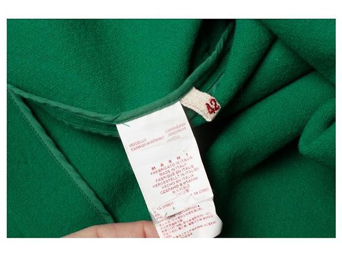 Marni, top de lana verde con cremalleras - vista 5