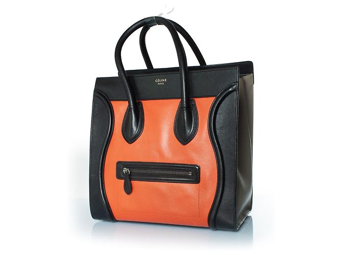 Luggage Céline Celine, Tricolor Leder-Tote Mehrfarben - Ansicht 2