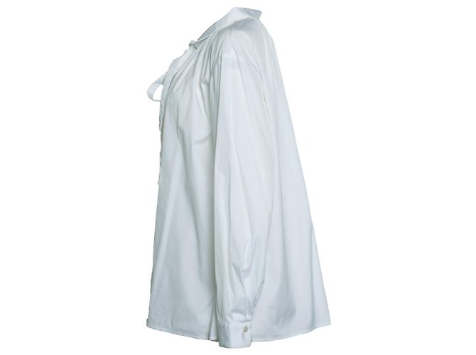 Joseph, camicia bianca con fiocco Bianco - vista 2