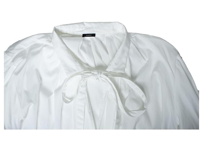 Joseph, camicia bianca con fiocco Bianco - vista 5