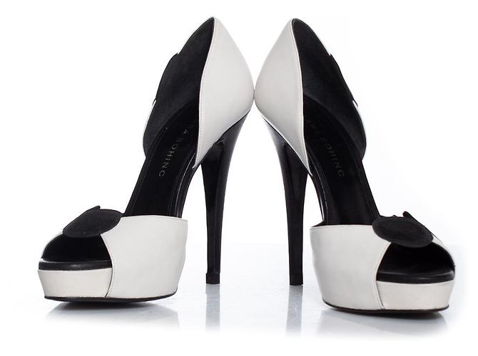 The row Lara Bohinc, Plateau-Peep-Toe-Pumps - Ansicht 3
