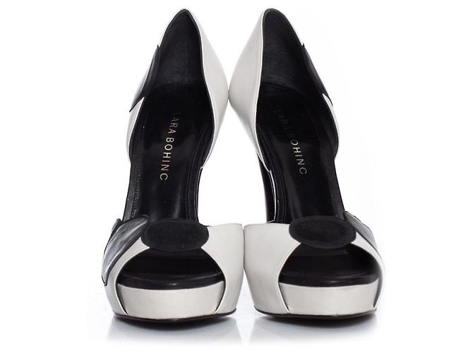 The row Lara Bohinc, Plateau-Peep-Toe-Pumps - Ansicht 4