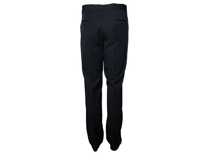 Saint Laurent, pantalone tuxedo nero 2017 - vista 3