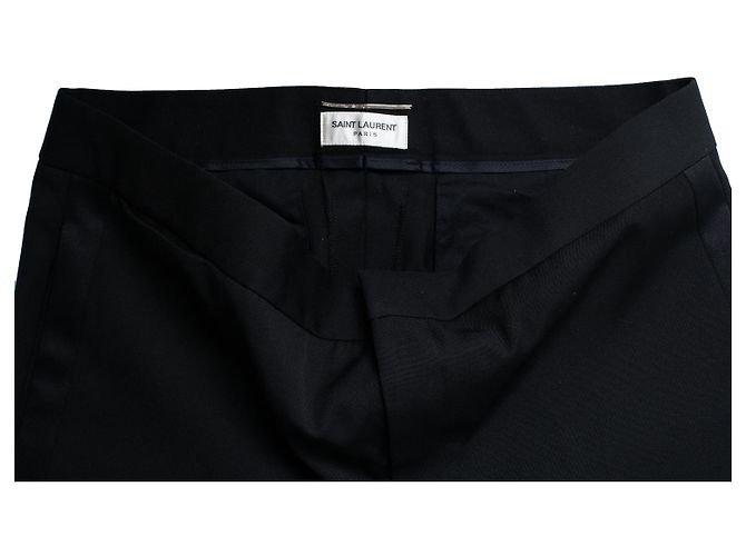 Saint Laurent, pantalone tuxedo nero 2017 - vista 6