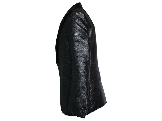 Givenchy, Lurex-Jacquard-Logo-Blazer Mehrfarben - Ansicht 4