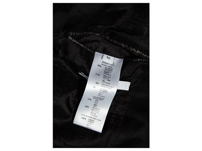 Givenchy, Lurex-Jacquard-Logo-Blazer Mehrfarben - Ansicht 5