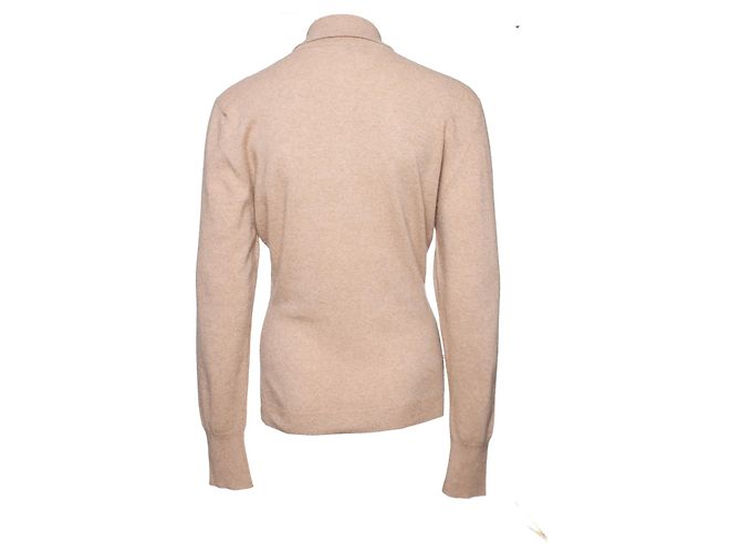Chanel, Cardigan aus Kaschmir in Camel. Braun - Ansicht 2
