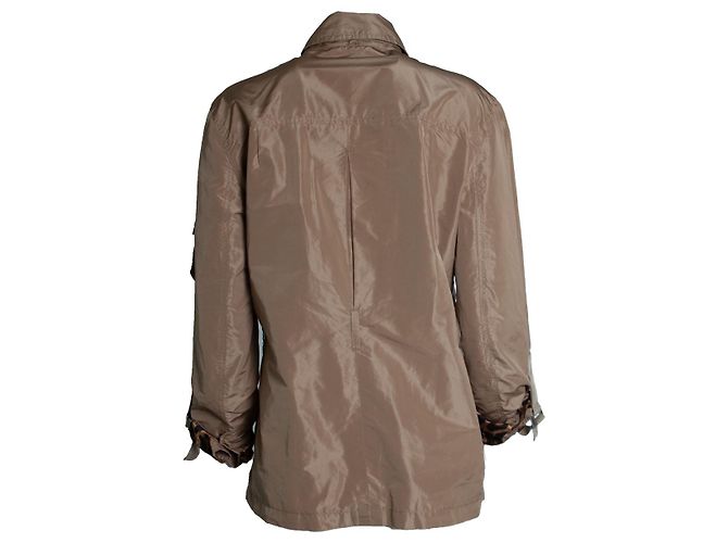 Dolce & Gabbana, brauner Windbreaker Gelb Kamel - Ansicht 2