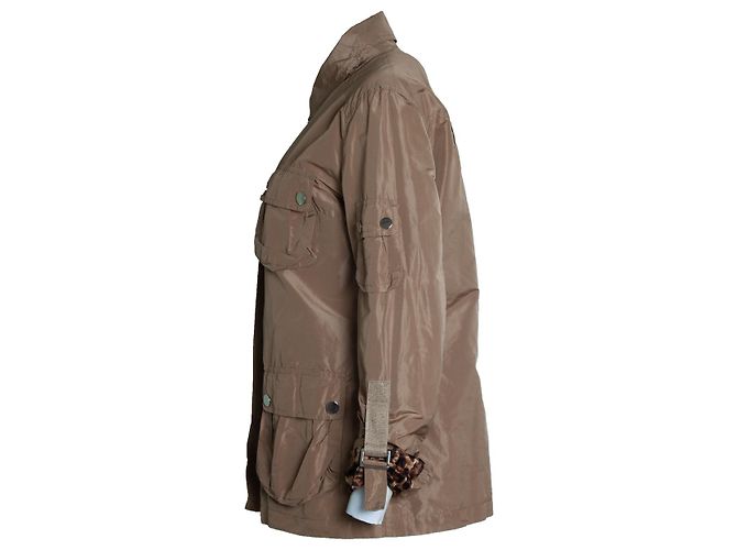 Dolce & Gabbana, brauner Windbreaker Gelb Kamel - Ansicht 4