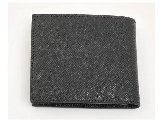Burberry Grained Leather Billfold Wallet - Black - view 2