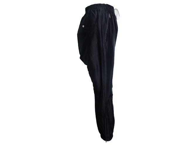 Pantalones de sarga de satén Babel SS19 de Rick Owens, negro - vista 3