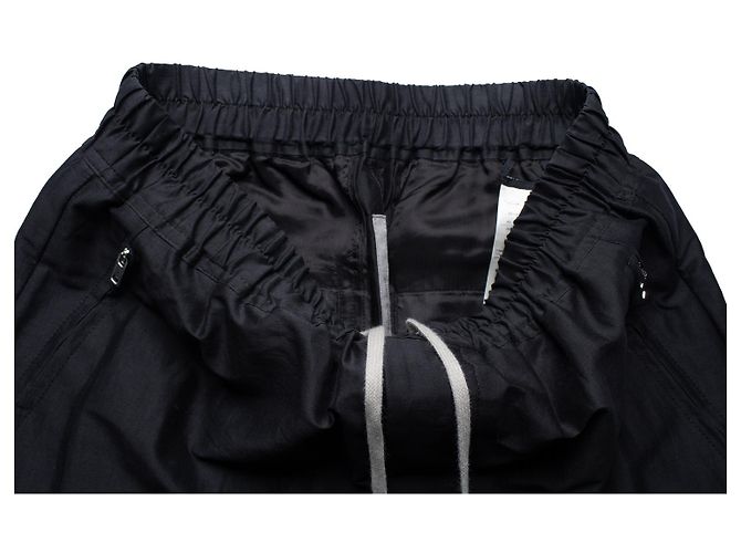 Pantalones de sarga de satén Babel SS19 de Rick Owens, negro - vista 5