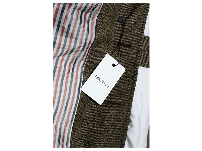 Thom Browne, Trench verde - vista 10