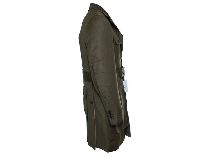 Thom Browne, Trench verde - vista 4
