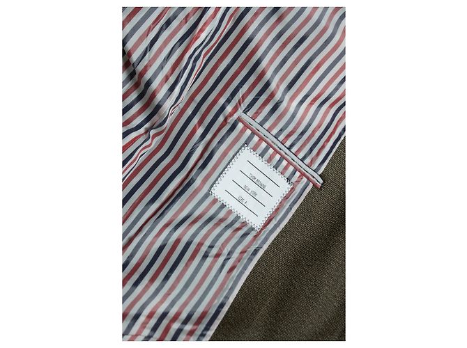 Thom Browne, Trench verde - vista 6