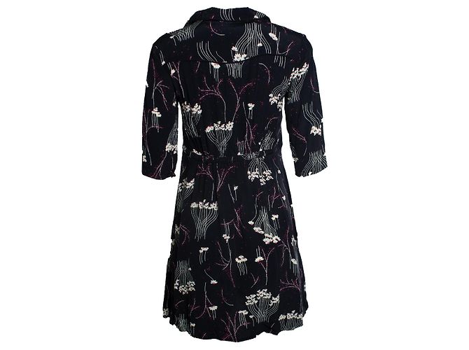 Ba&sh, Kyle Kleid mit Blumenprint Schwarz - Ansicht 3