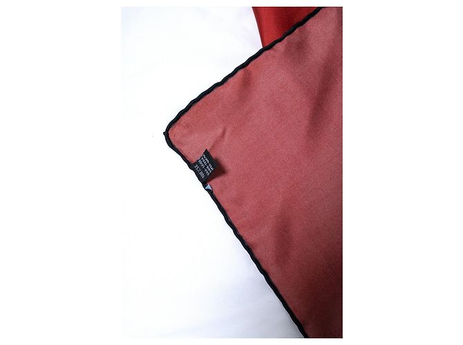 Lanvin, fazzoletto da taschino rosso - vista 4