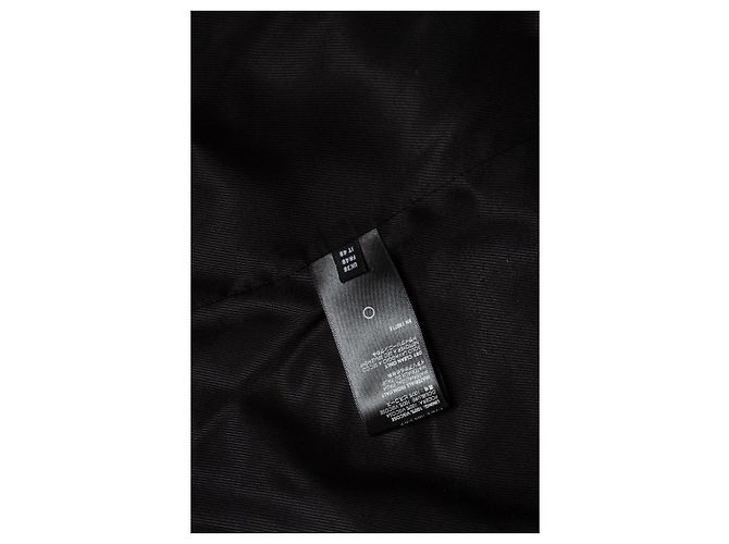 Amiri, Cappotto lungo in bouclé nero - vista 8