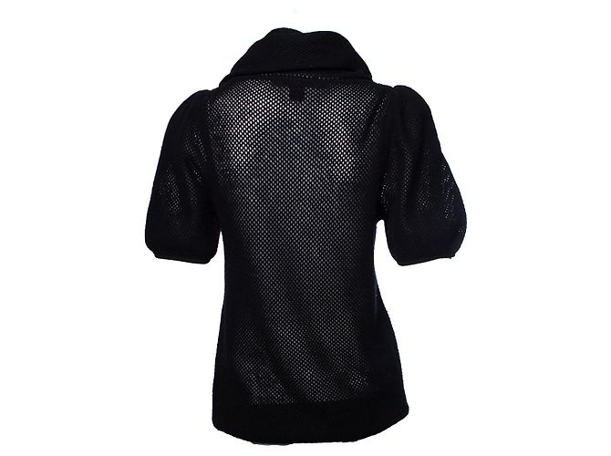 Marc Jacobs, top negro con cuello alto - vista 2