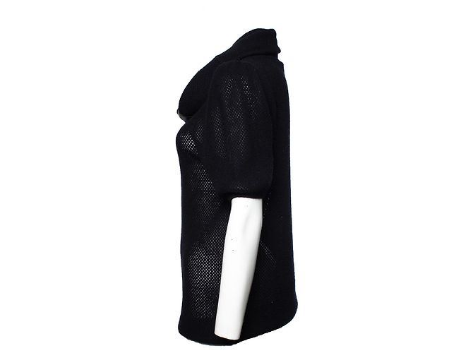 Marc Jacobs, top negro con cuello alto - vista 4