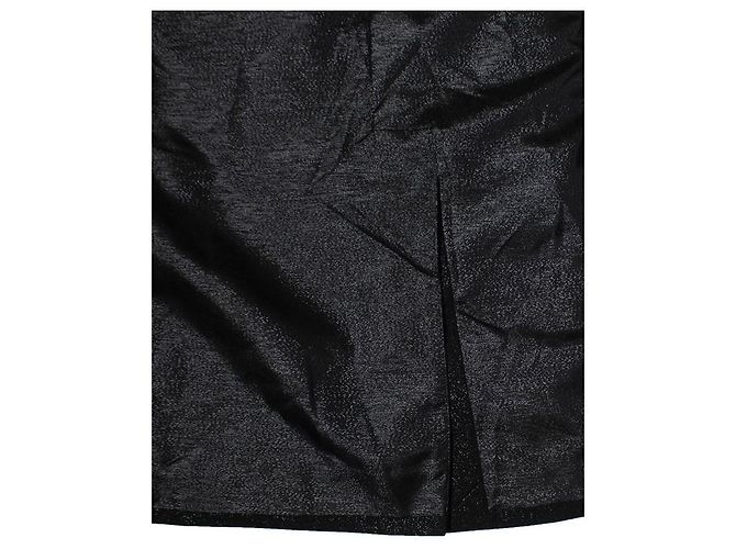 Alexander McQueen, double breasted glitter blazer Black - view 6