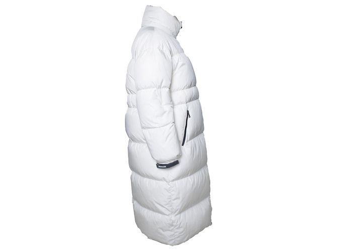 Moncler, Abrigo acolchado blanco - vista 3