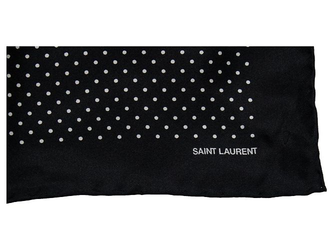 Saint Laurent, fazzoletto da taschino a pois Multicolore - vista 4