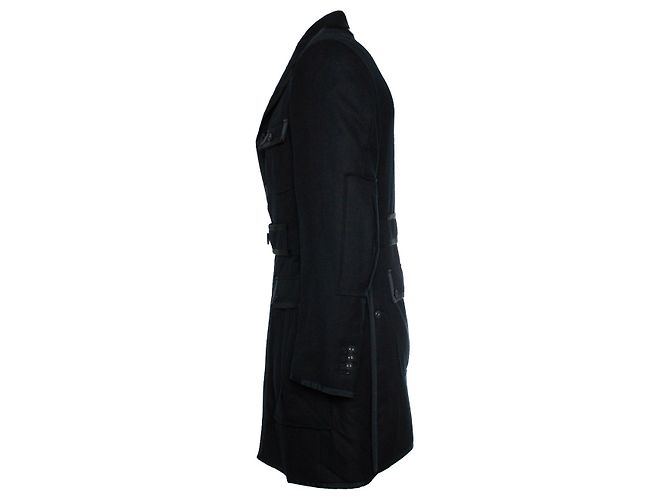 Thom Browne, Trench nero - vista 2