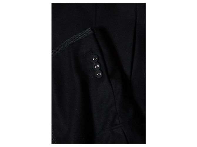 Thom Browne, Trench nero - vista 6