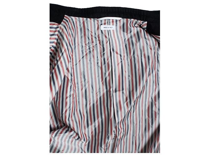 Thom Browne, Trench nero - vista 9