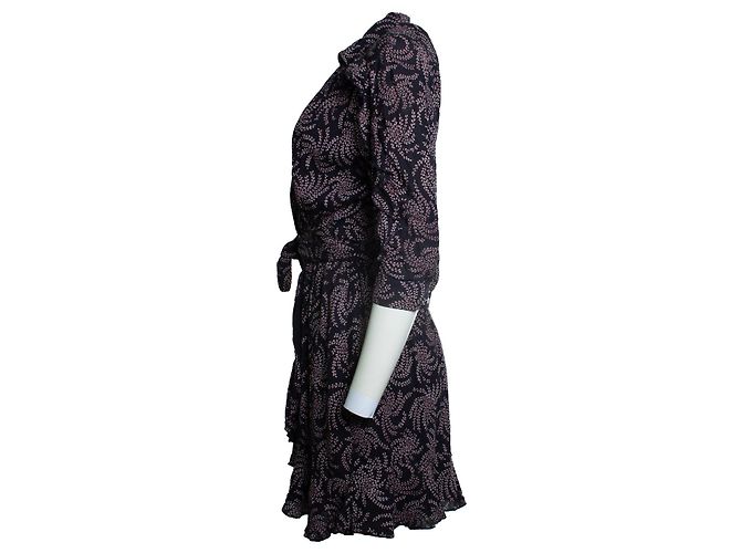 Ba&sh, Corazon Kleid mit Blumenprint Lila - Ansicht 2