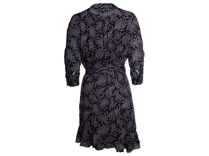 Ba&sh, Corazon Kleid mit Blumenprint Lila - Ansicht 3
