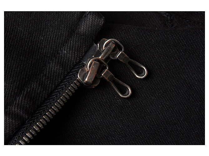 Autre Marque JULIUS, giacca in cotone SS15 PRISM Nero - vista 5