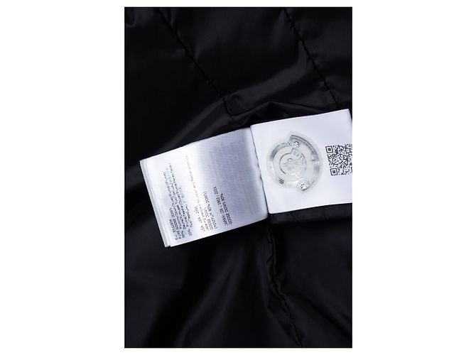 Moncler, jaqueta acolchoada Betula de plumas em azul - vista 6