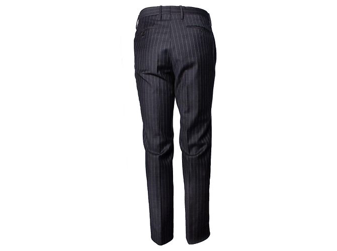 Gucci, pantaloni gessati grigi Grigio - vista 2