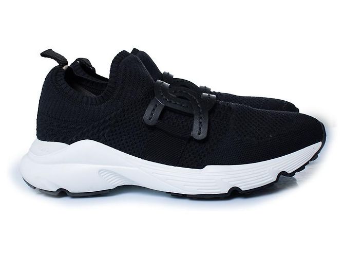 Tod's Tods, zapatillas Kate en tejido técnico Negro - vista 4