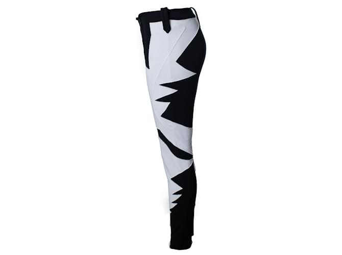 Givenchy, leggings bianco e nero Multicolore - vista 4