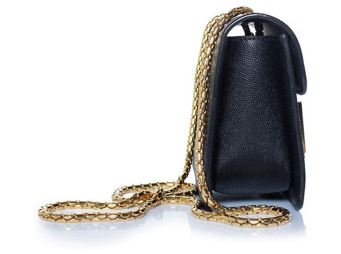 Tom Ford, borsa Sienna in pelle granulata nera Nero - vista 4